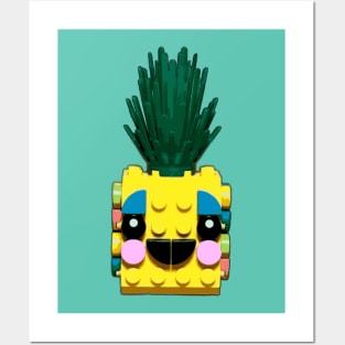 Brick Creations - Pineapple Posters and Art